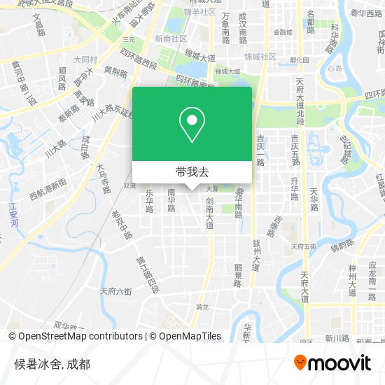 候暑冰舍地图