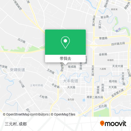 三元村地图