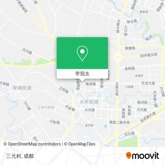 三元村地图