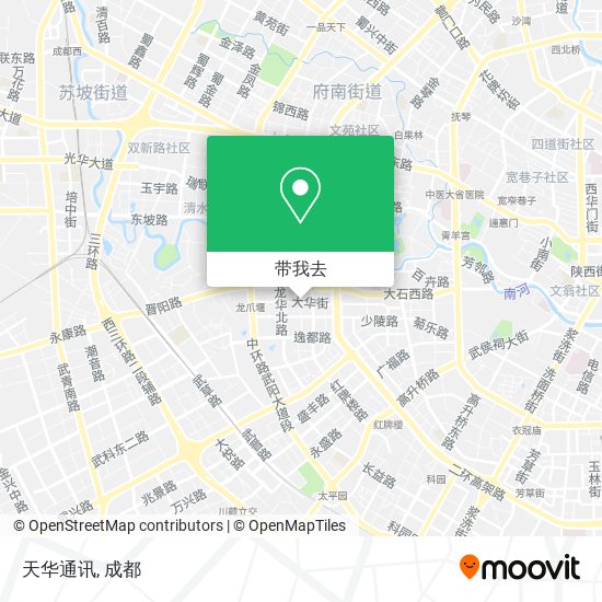 天华通讯地图