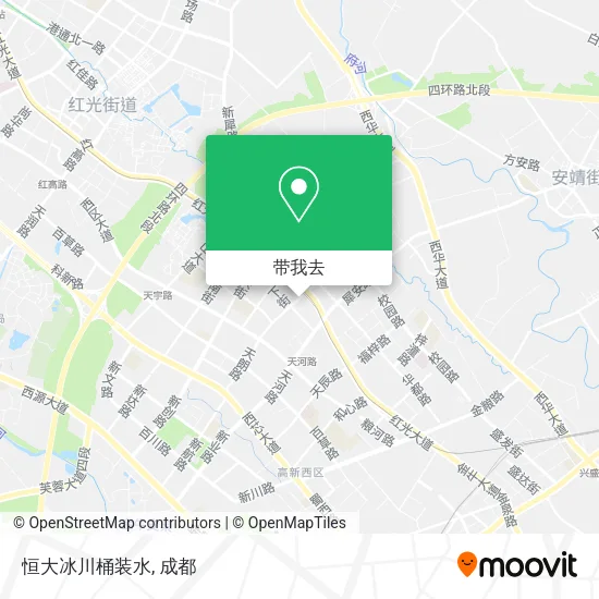 恒大冰川桶装水地图
