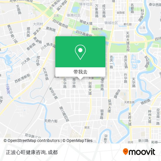 正波心旺健康咨询地图