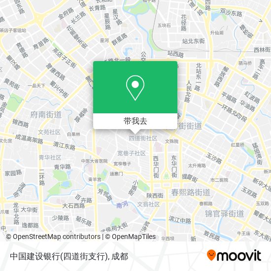 中国建设银行(四道街支行)地图