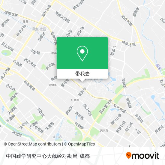 中国藏学研究中心大藏经对勘局地图
