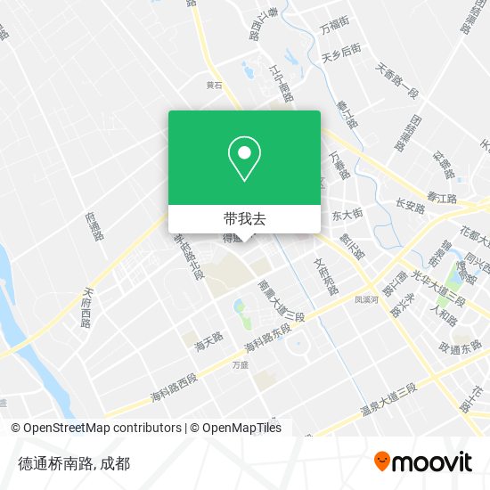 德通桥南路地图