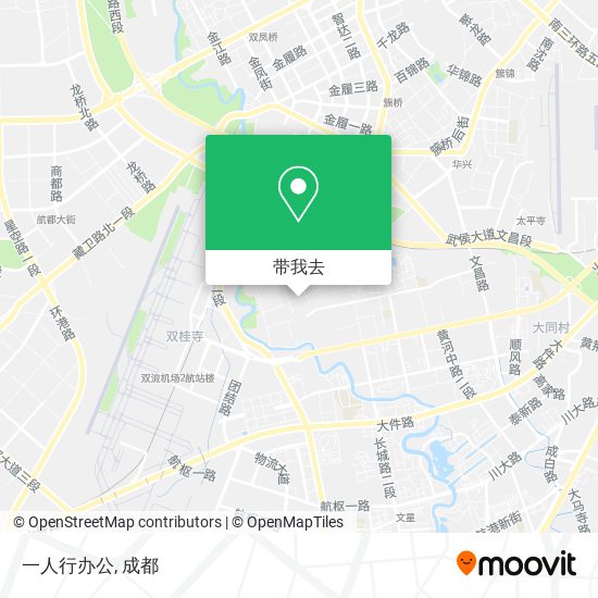 一人行办公地图
