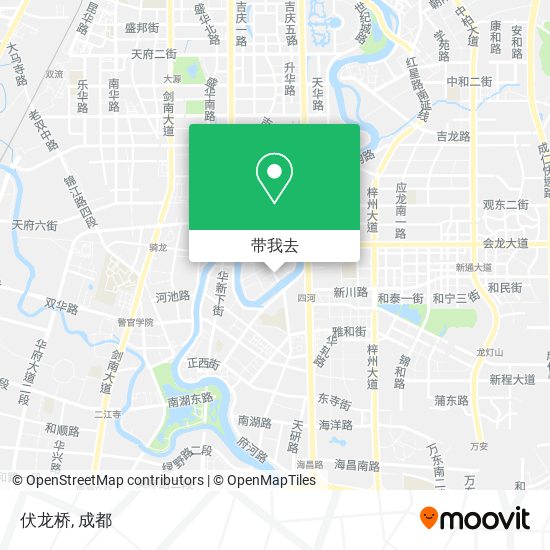 伏龙桥地图