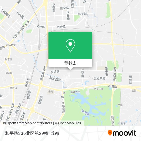 和平路336北区第29幢地图