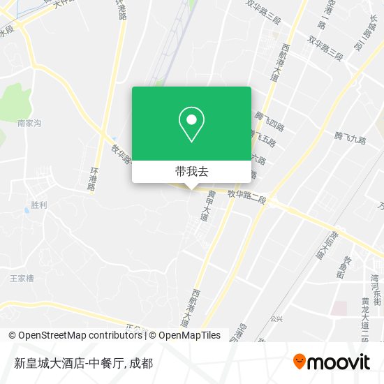 新皇城大酒店-中餐厅地图