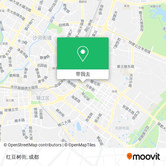 红豆树街地图