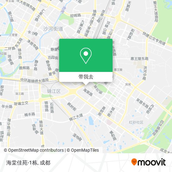 海棠佳苑-1栋地图