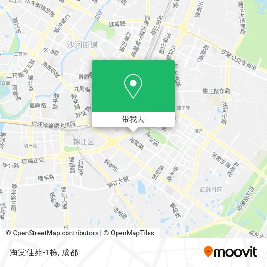 海棠佳苑-1栋地图
