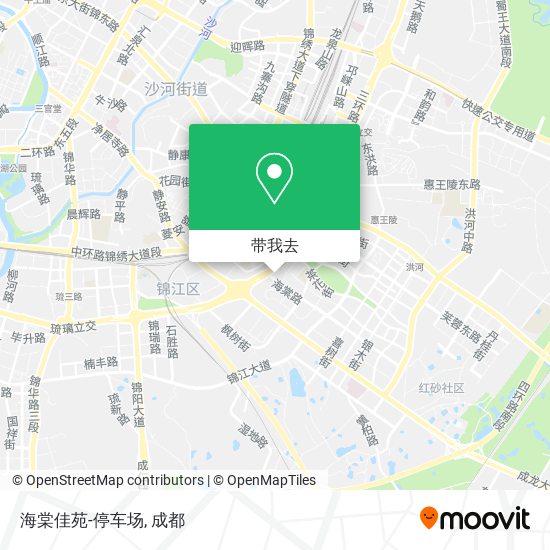 海棠佳苑-停车场地图