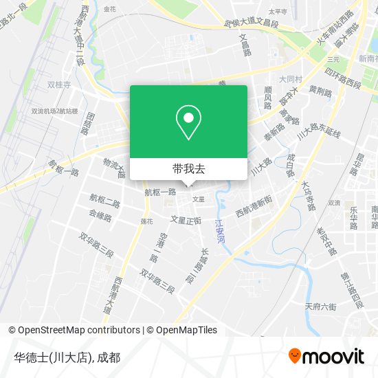华德士(川大店)地图