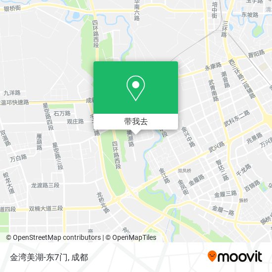 金湾美湖-东7门地图