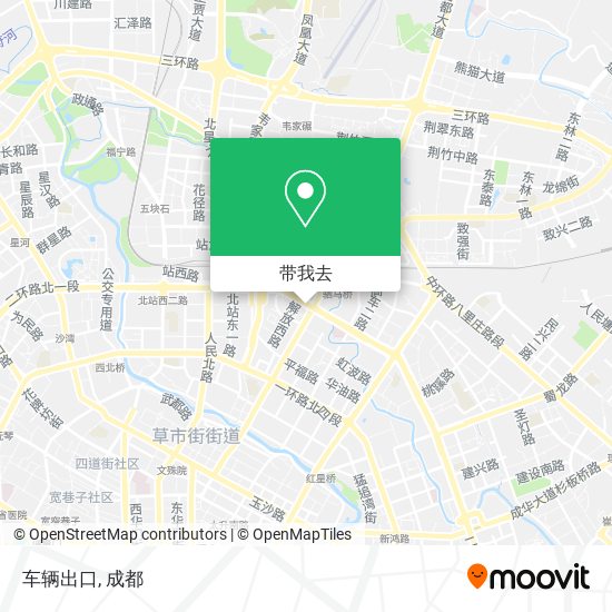 车辆出口地图