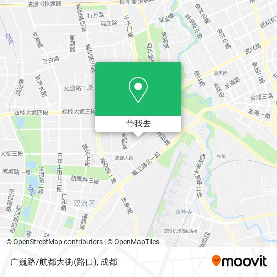广巍路/航都大街(路口)地图