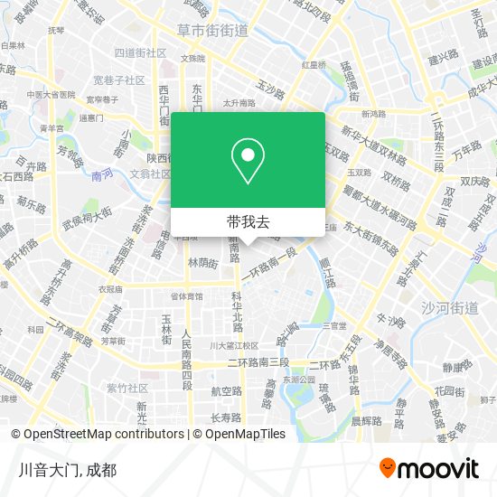 川音大门地图
