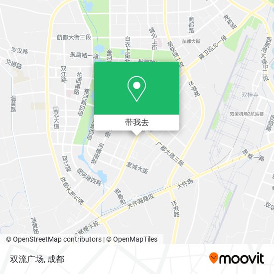 双流广场地图