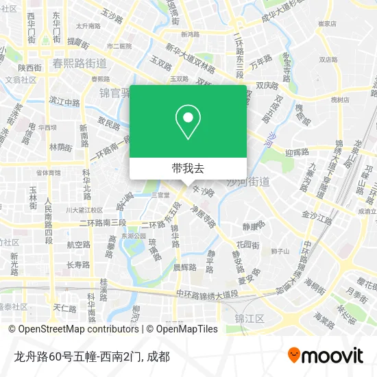 龙舟路60号五幢-西南2门地图