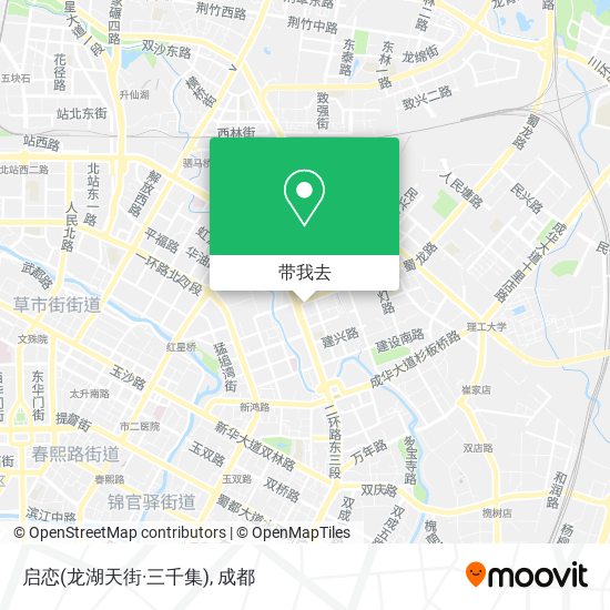 启恋(龙湖天街·三千集)地图