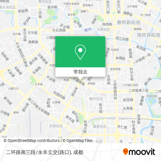 二环路南三段/永丰立交(路口)地图
