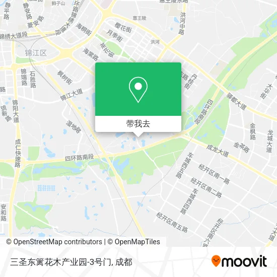 三圣东篱花木产业园-3号门地图