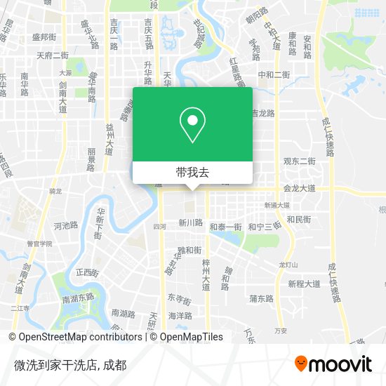 微洗到家干洗店地图