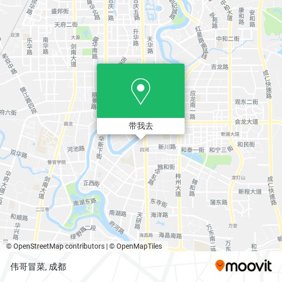 伟哥冒菜地图