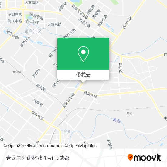 青龙国际建材城-1号门地图