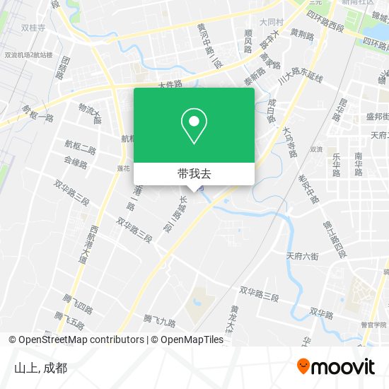 山上地图