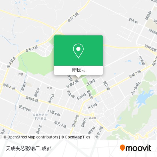 天成夹芯彩钢厂地图