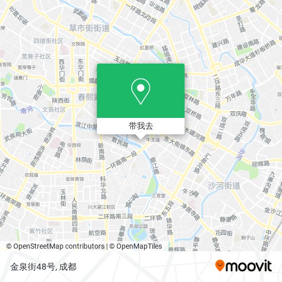 金泉街48号地图