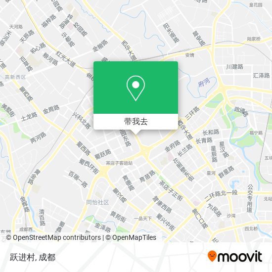 跃进村地图