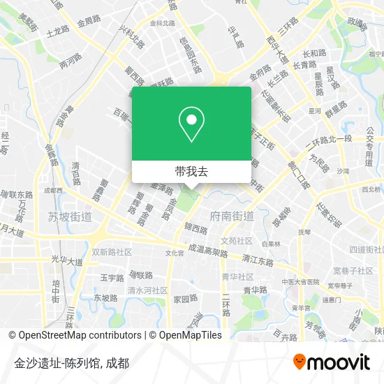 金沙遗址-陈列馆地图