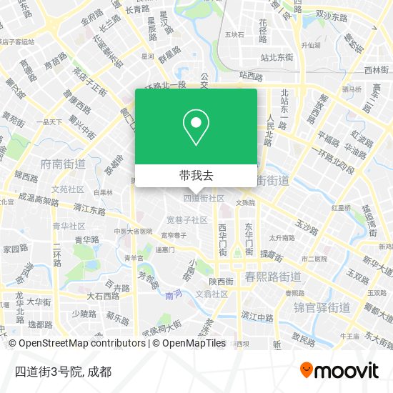 四道街3号院地图