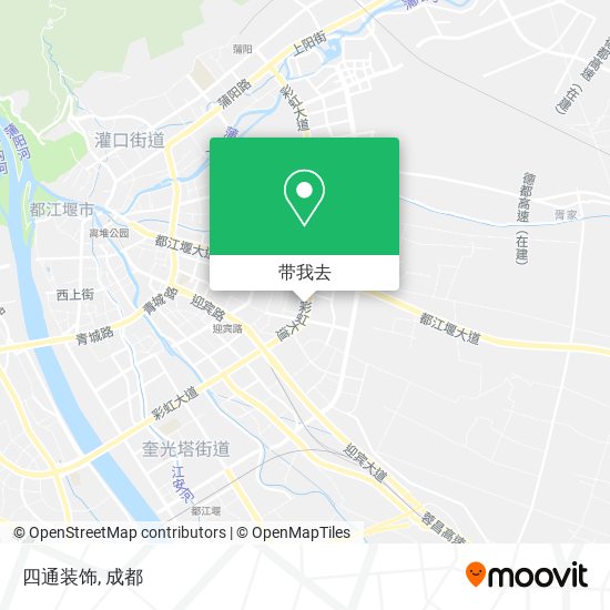 四通装饰地图