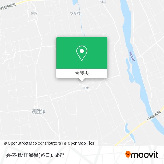 兴盛街/梓潼街(路口)地图