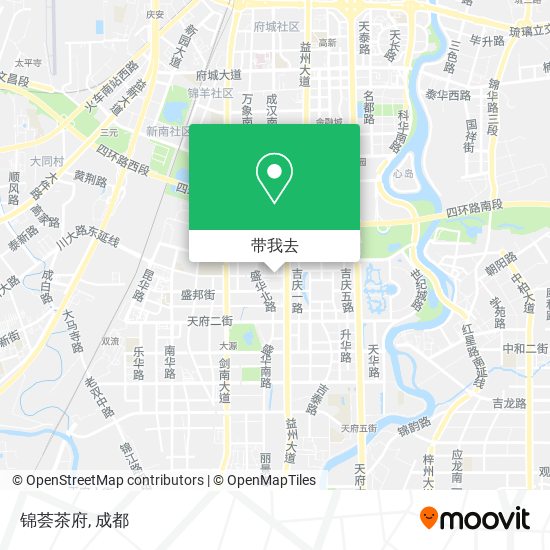 锦荟茶府地图