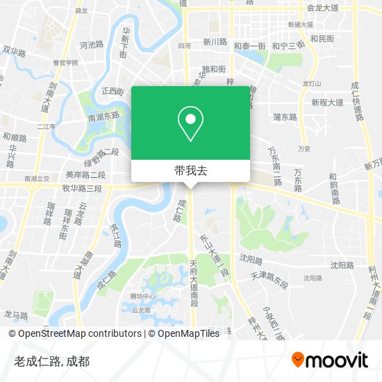 老成仁路地图