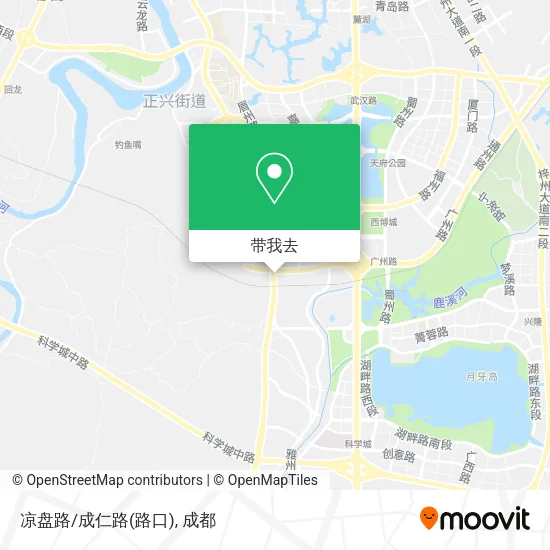 凉盘路/成仁路(路口)地图