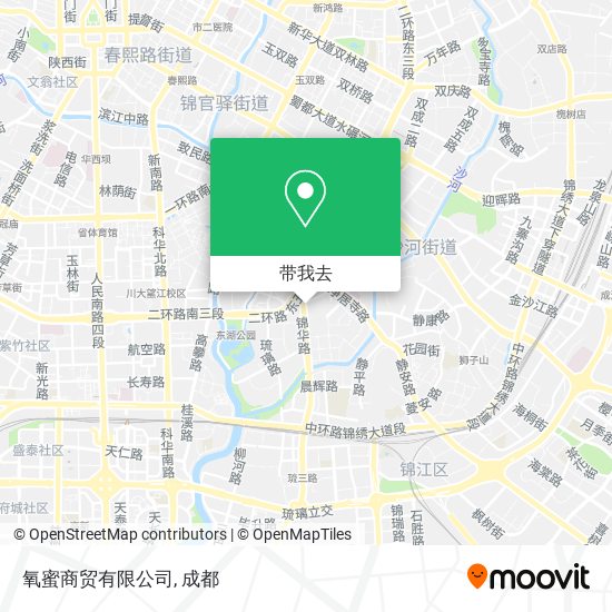 氧蜜商贸有限公司地图
