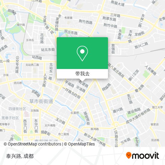 泰兴路地图