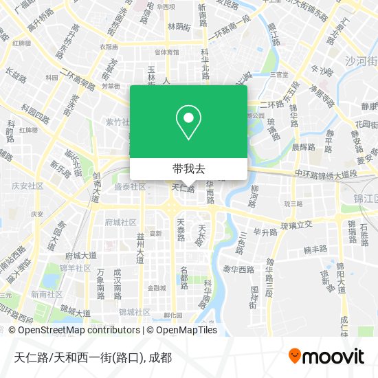天仁路/天和西一街(路口)地图