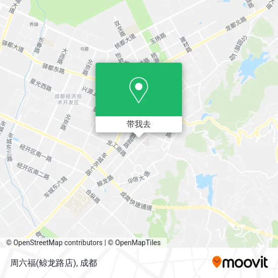 周六福(鲸龙路店)地图