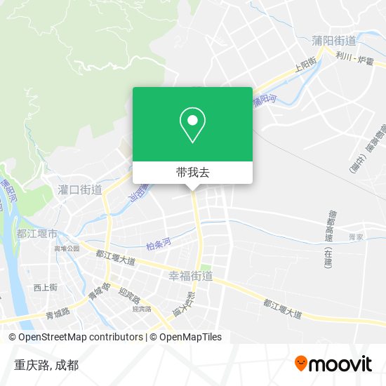 重庆路地图