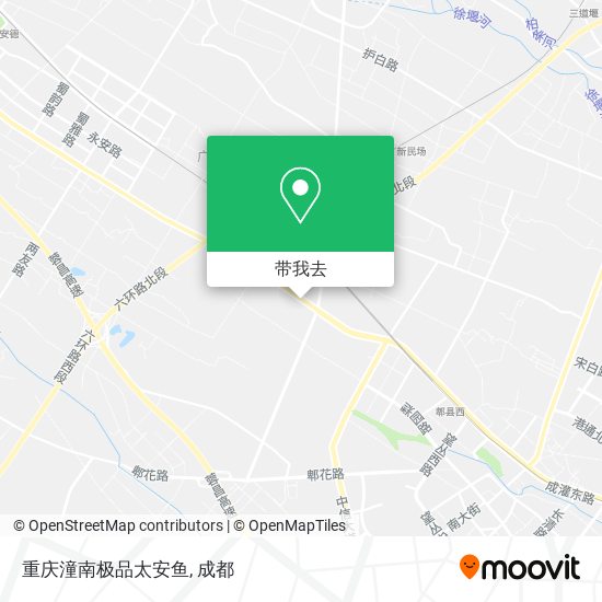 重庆潼南极品太安鱼地图