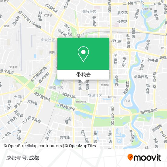 成都壹号地图