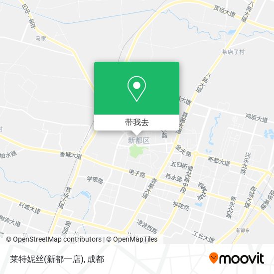 莱特妮丝(新都一店)地图