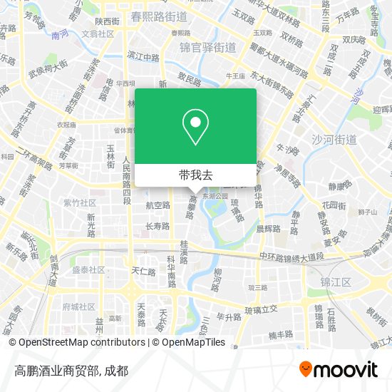 高鹏酒业商贸部地图
